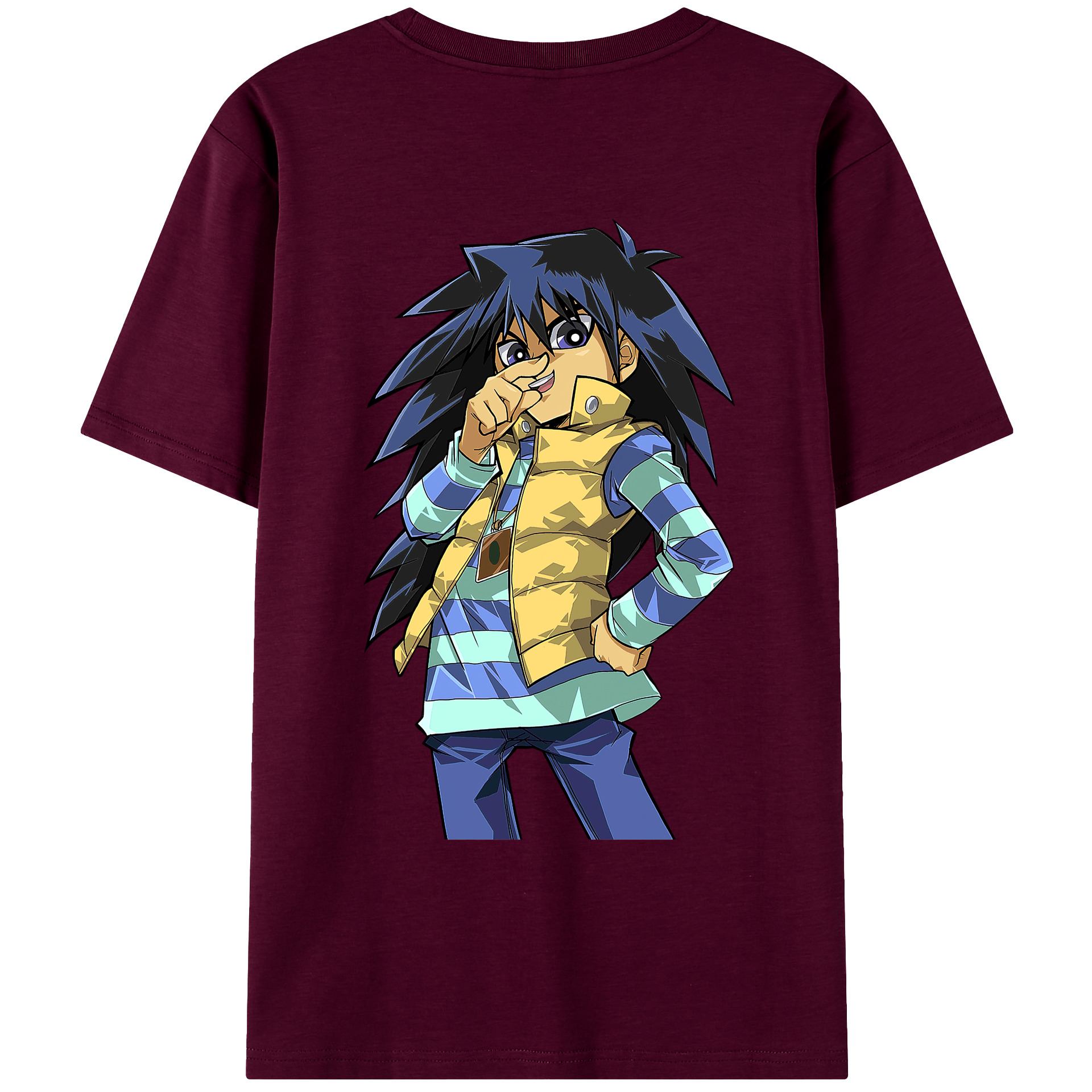 （画像用） 遊☆戯☆王 Yu-Gi-Oh! レディース半袖Tシャツ(バックプリント)